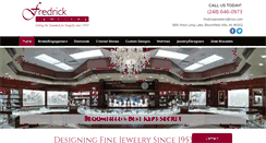 Desktop Screenshot of fredrickjewelersmi.com